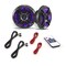 Pyle Pyle 6.5 in Dual Waterproof Marine Speakers, 250W Outdoor Car/Boat Stereo, Waterproof, LED Mount Grill PLMRX68LEB - alternate 6